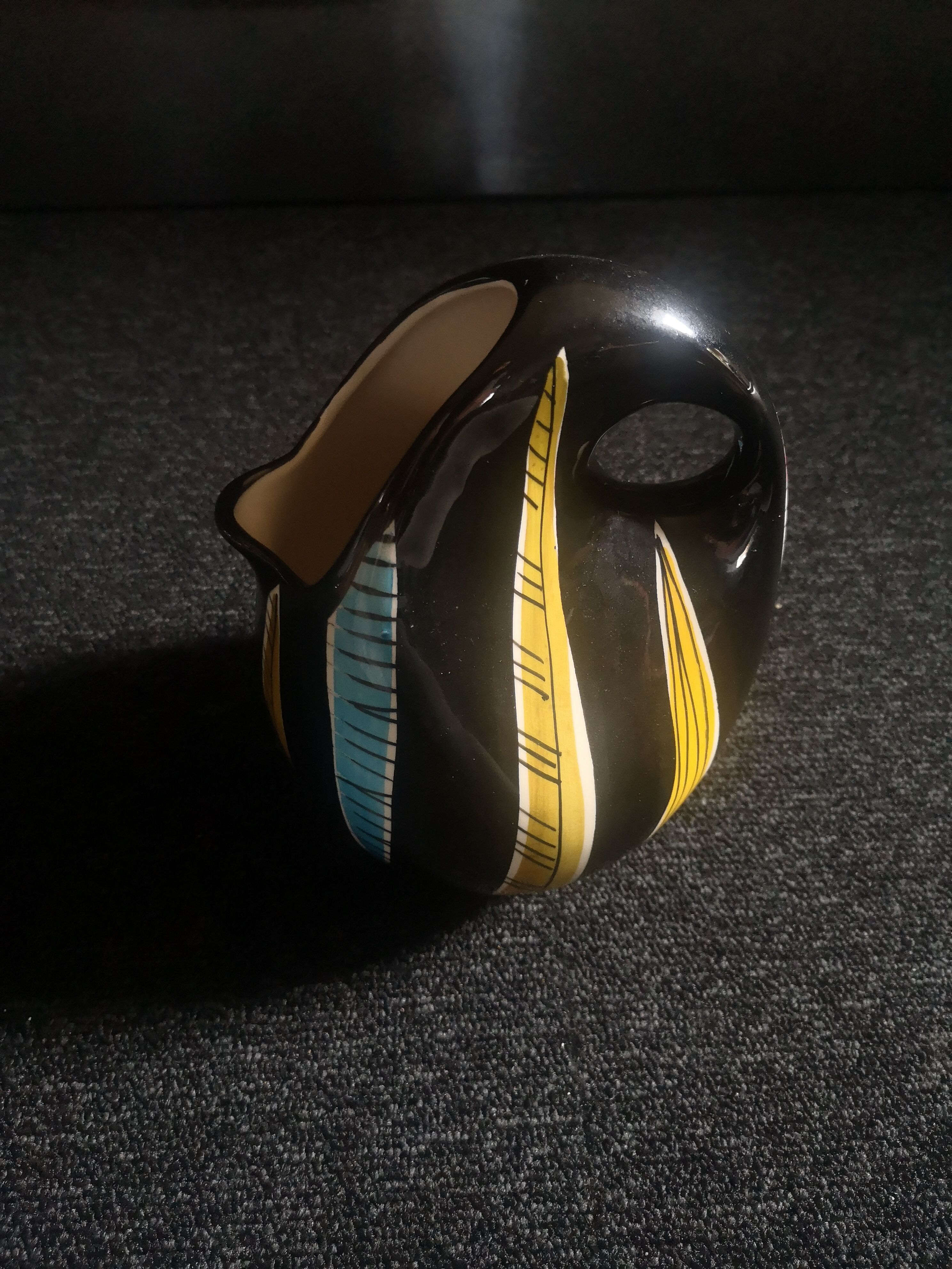 Zoomorphic ceramic pitcher 50s