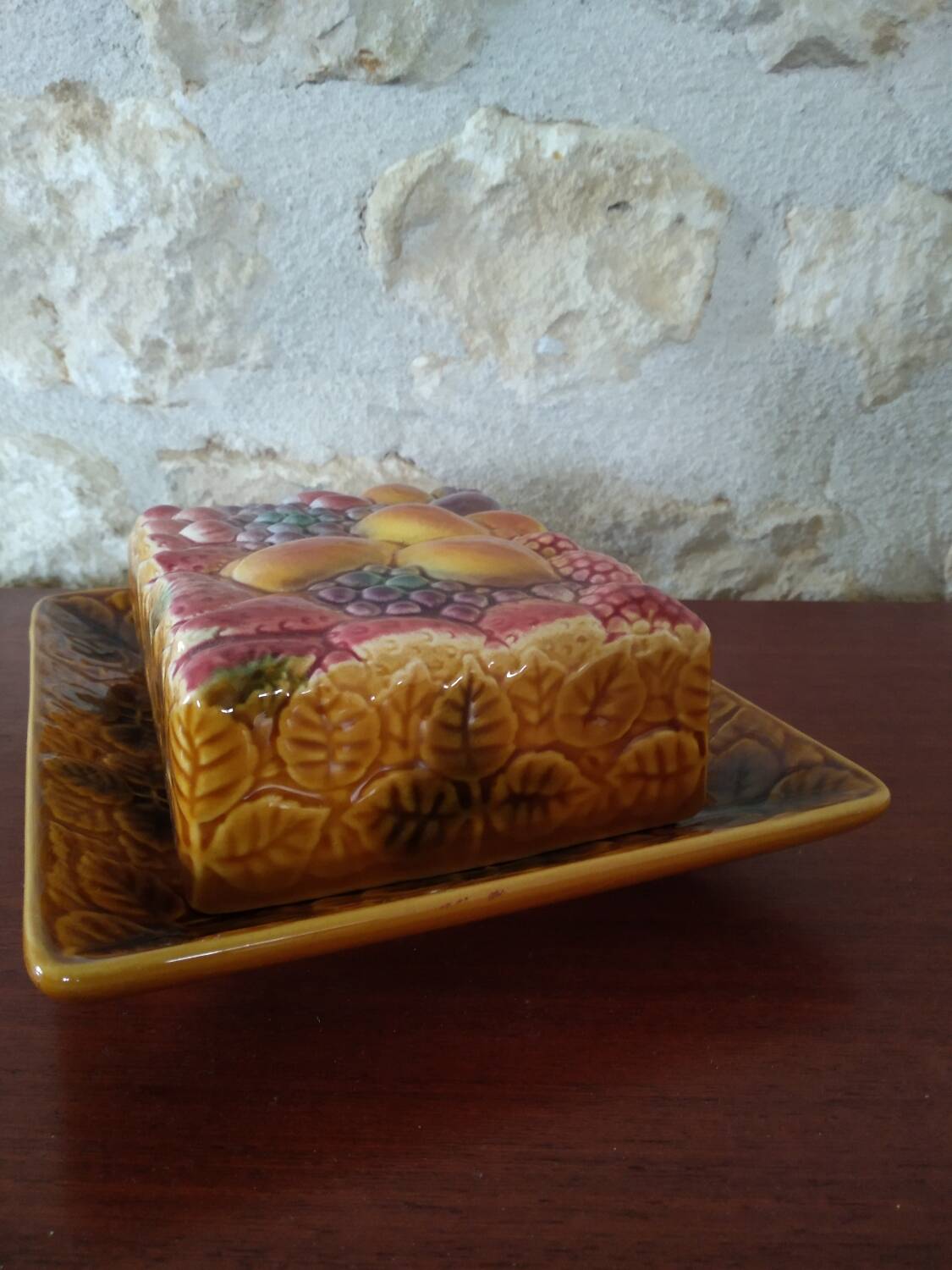 Slush butter dish from Salins-les-Bains