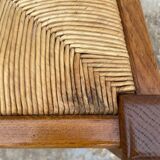 Set of 6 solid oak chairs