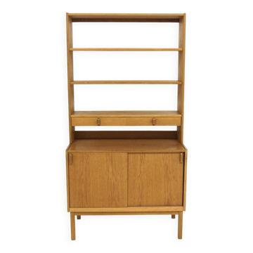 Scandinavian oak bookcase, Bertil Fridhagen, Bodafors, Sweden, 1960