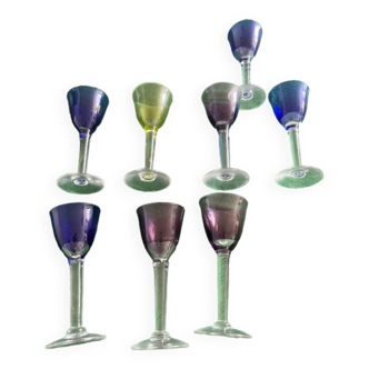 Set of 8 glasses