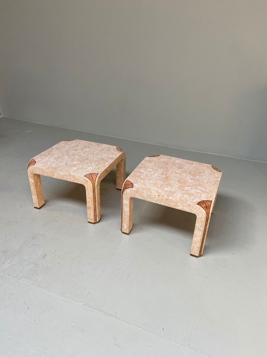 Side table set by Maitland Smith