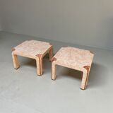 Side table set by Maitland Smith