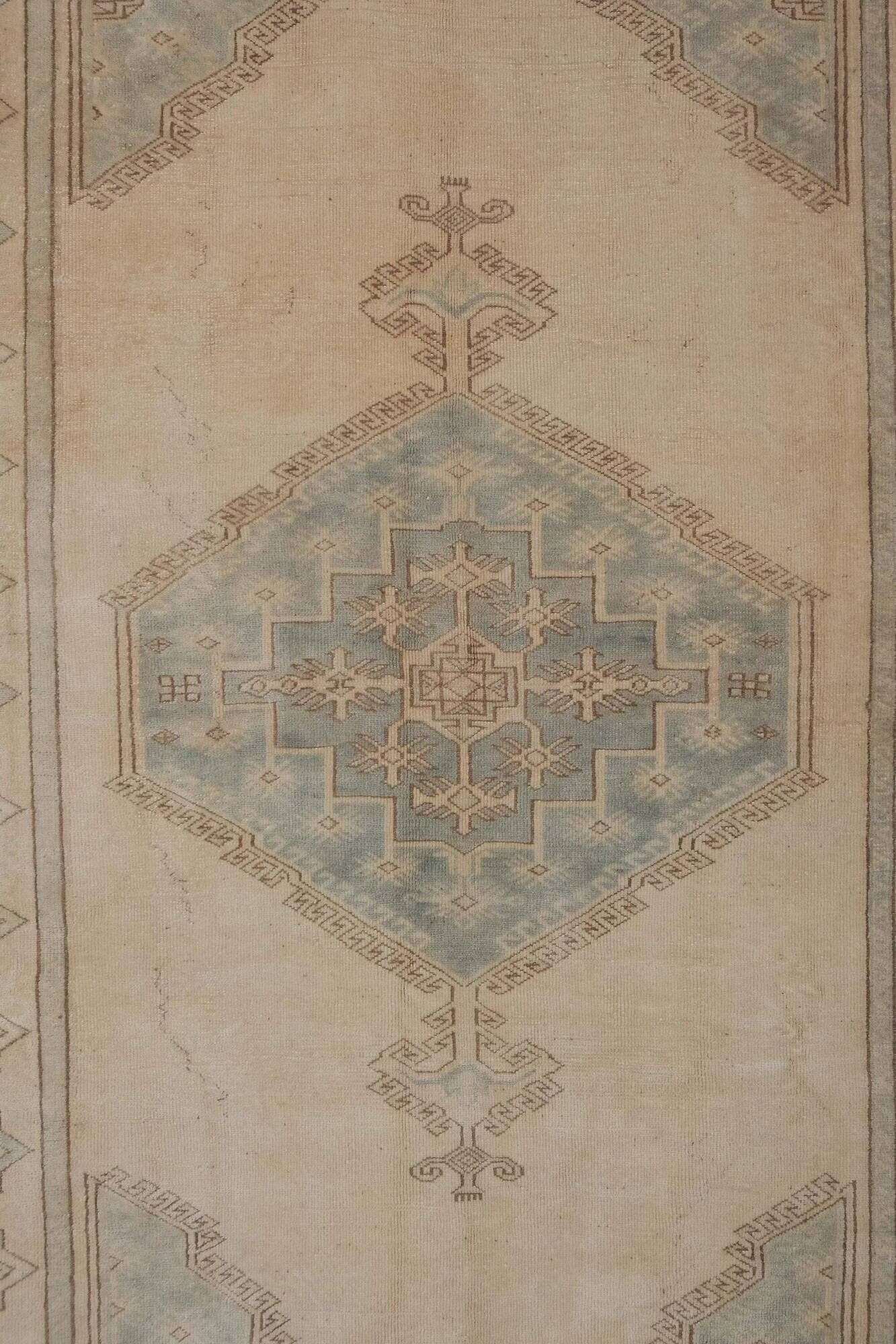 Vintage Turkish carpet handmade 186x238 cm