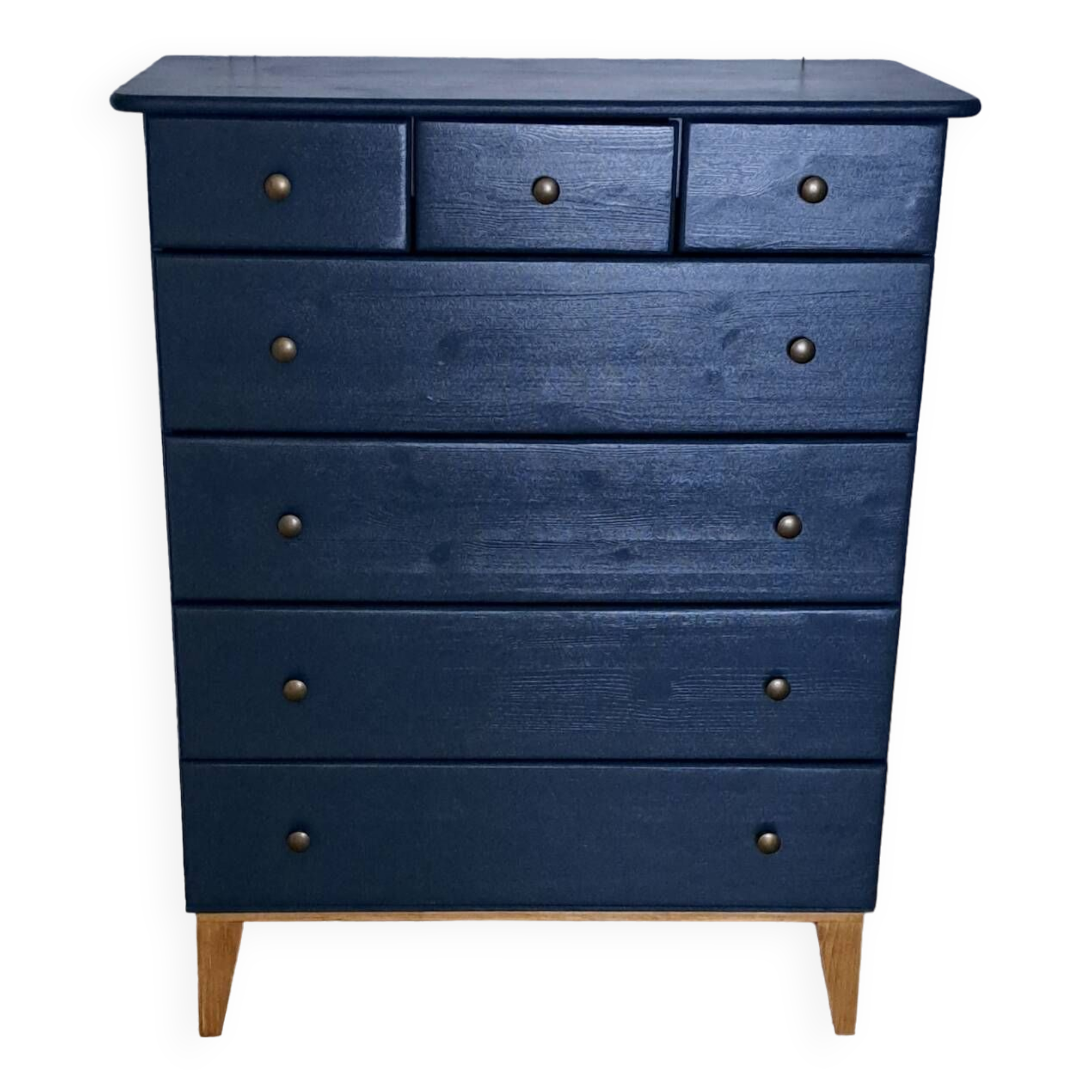 Rød Sødgren blue ganne 3 chest of drawers