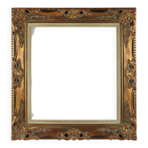 Gilded Wooden Painting Frame, Belgium, 1960s