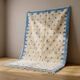 Handmade traditional authentic pure wool rug 2/3 m