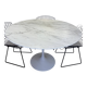 Tulip round table in Calacatta marble by Eero Saarinen - Ø 120 cm - Knoll -