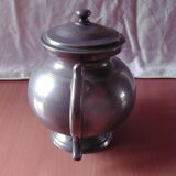 Teapot in art pewter Brassac François XXth