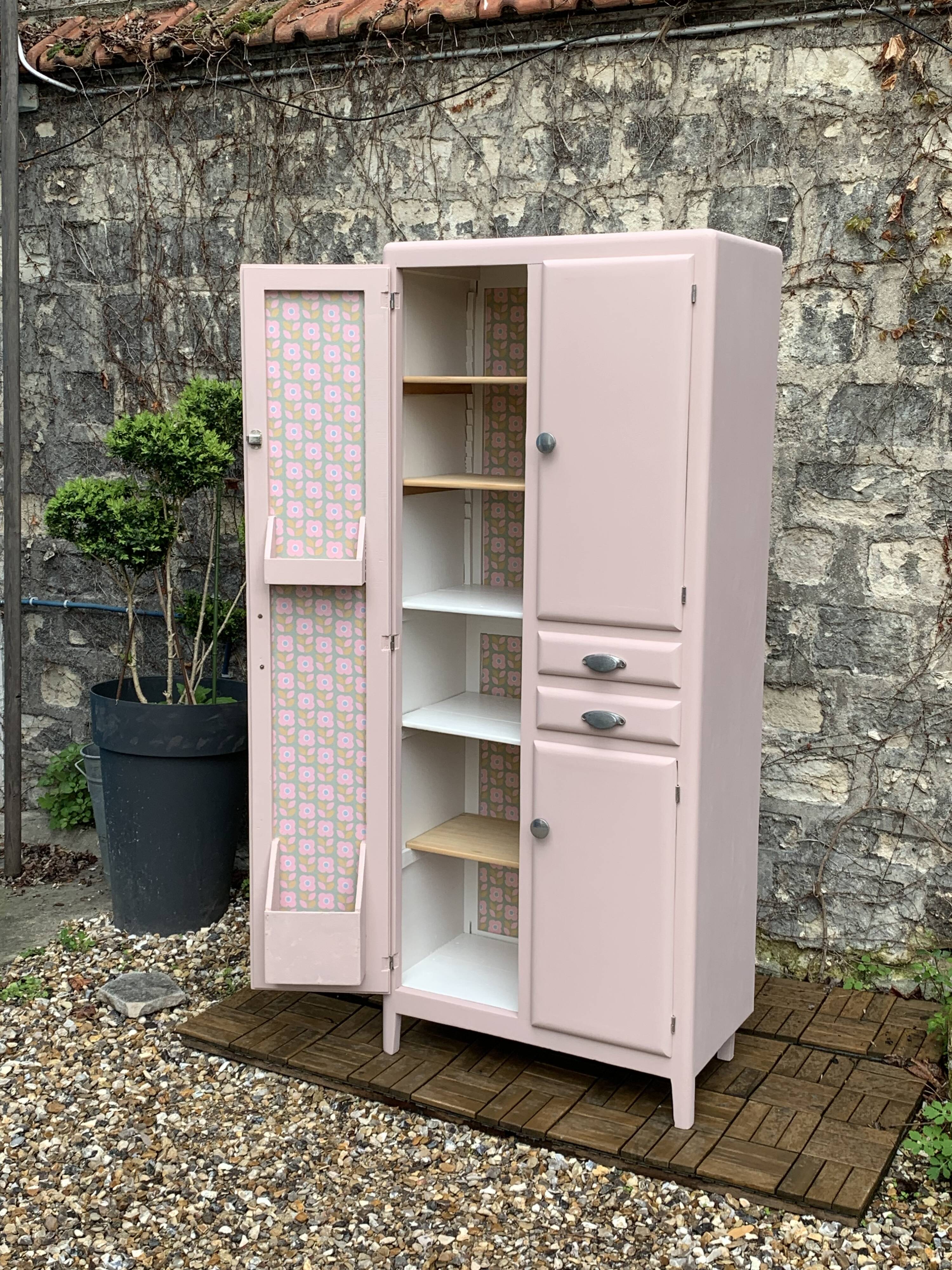 Mado powder pink buffet cabinet 1950