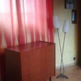 The 1960s teak chest of drawers