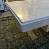 Table basse en travertin vintage