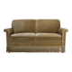1970s, Danish 2-seater sofa, green furniture velour.