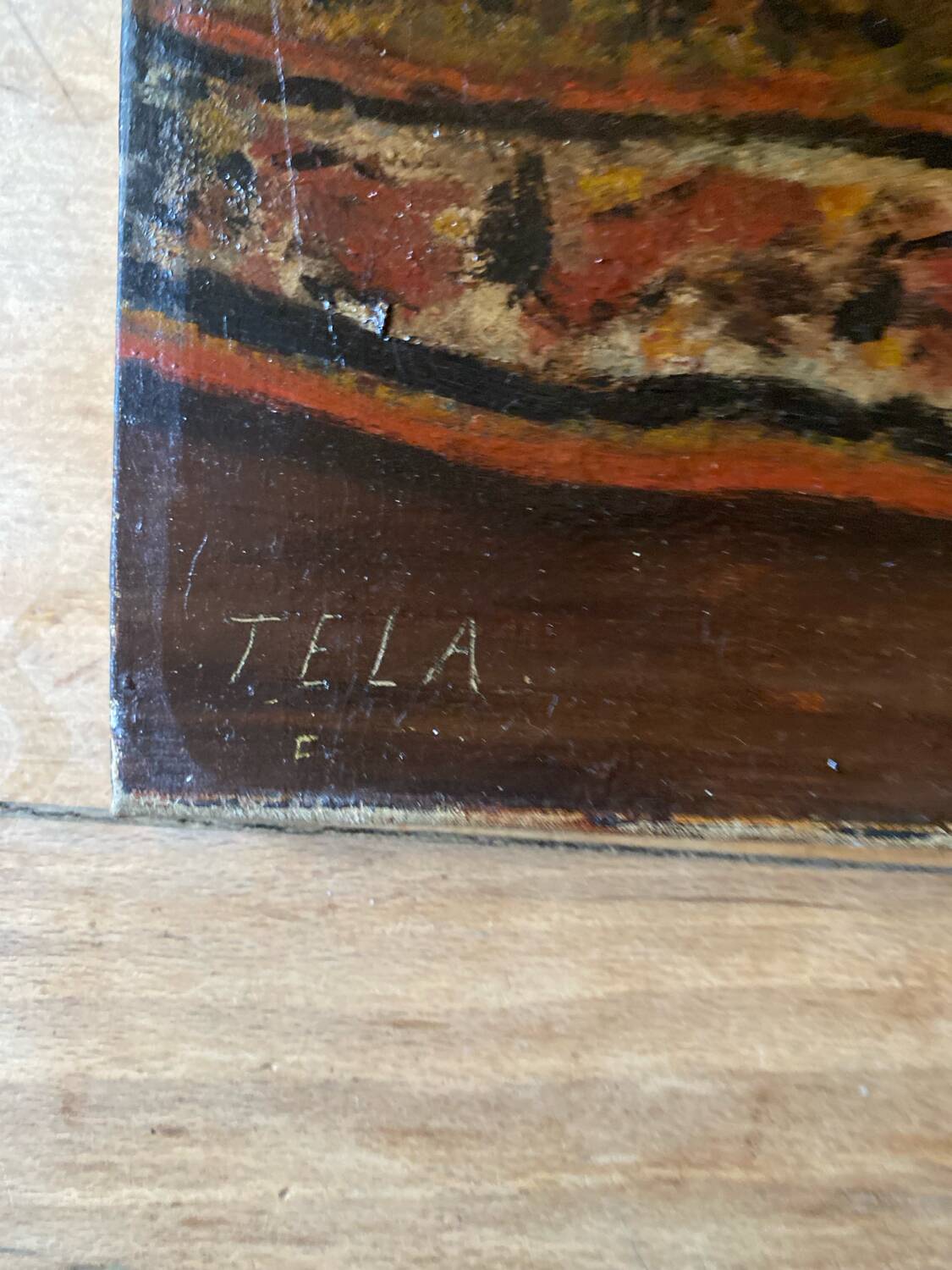 Oil painting still life with flowers