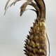 Ananas  wall light  paire  years 70" in gold metal