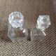 Duo of whisky decanters