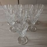 Set of 8 champagne flutes