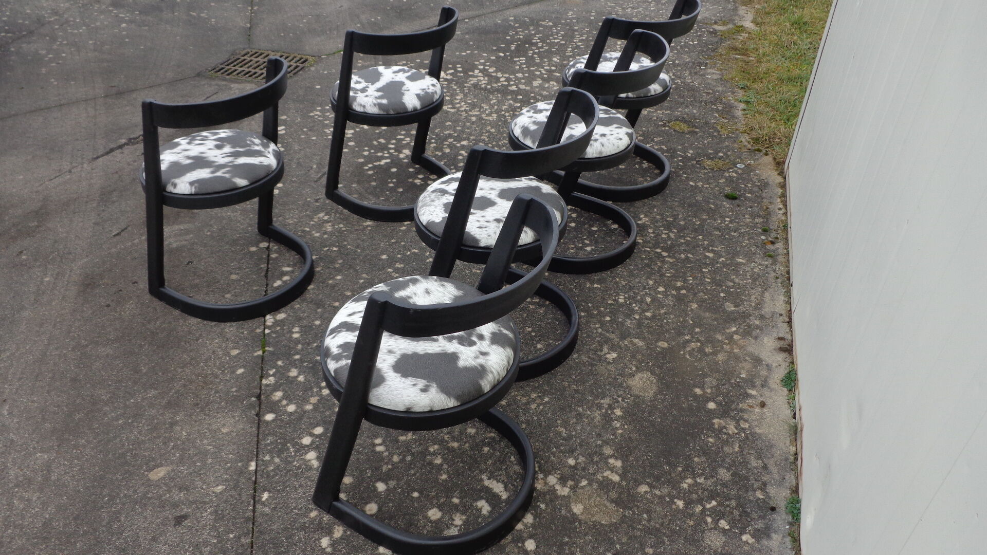 Set of 6 Baumann Halfa chairs