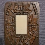 Trumpet scupté frame