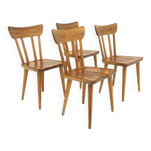 set de 4 chaises scandinave