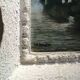 The Castle of Petrarch and the Oil Sorgues on ancient panel.