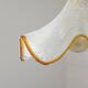 Hand Blown Murano Glass Pendant Light – Amber Rim, 1970s Italy Design