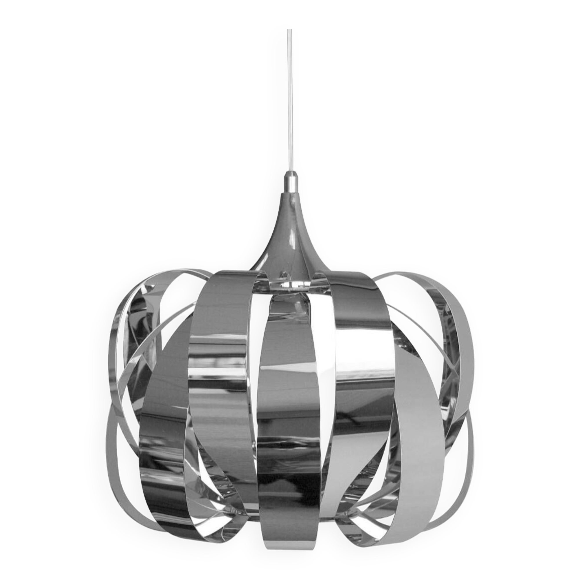 Suspension chromé