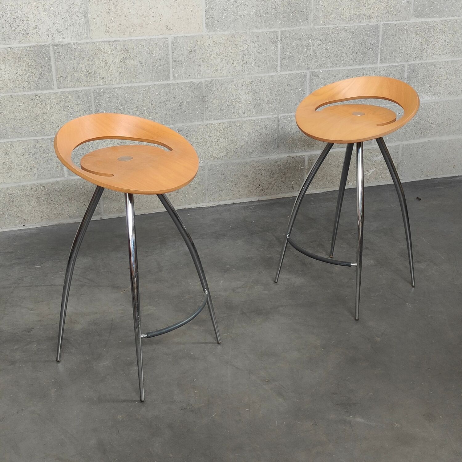 Bar stool Haut Lyra "Magis" Italy 1990