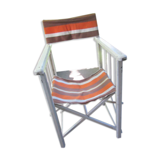 Fauteuil pliable bord de mer