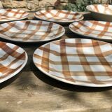 Set plates and dish Moulin des Loups
