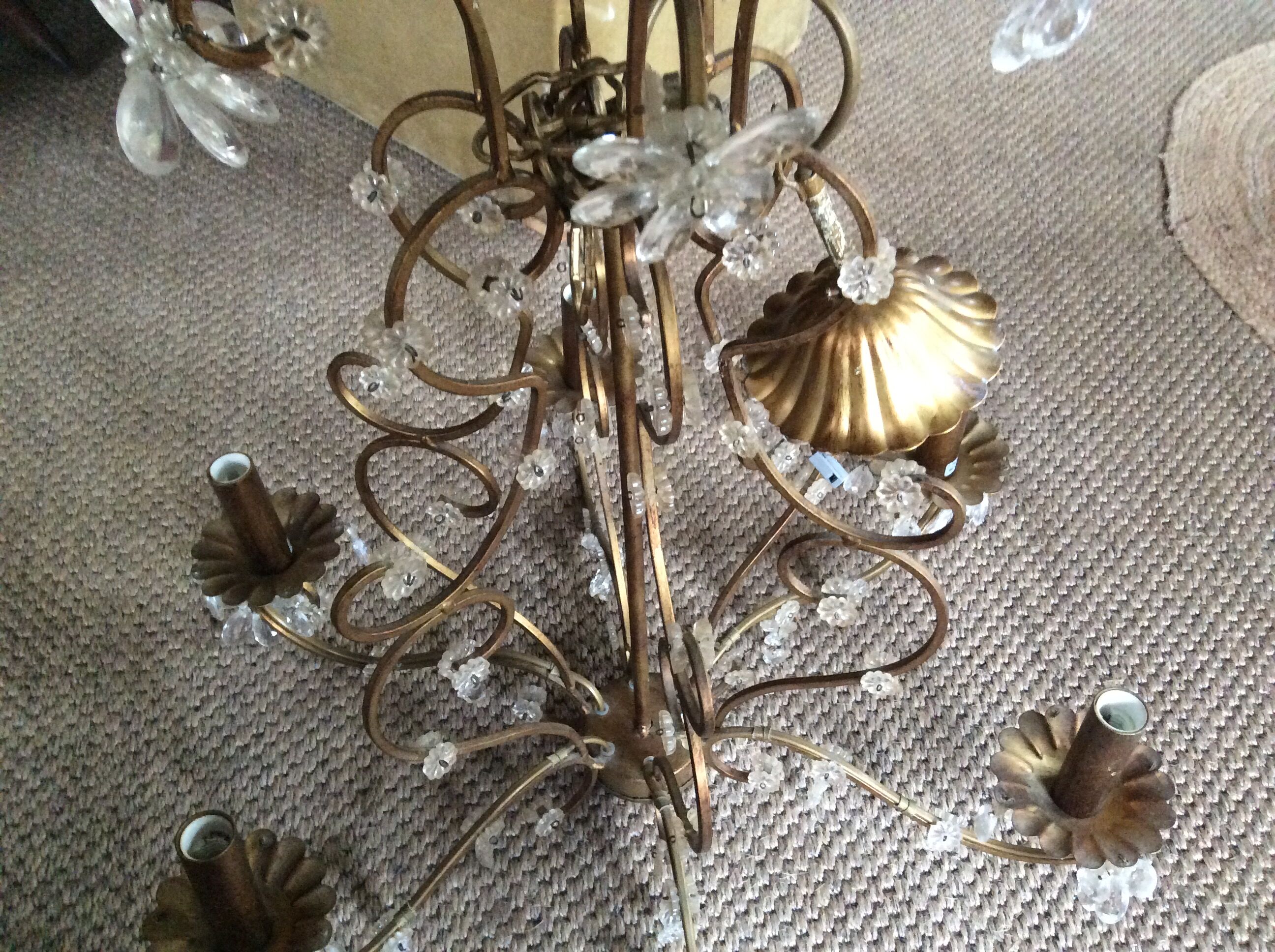 Lustre pampilles