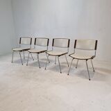 Set of 4 "Badminton" Dining Chairs by Nanna Ditzel for Kolds Savvaerk, 1960's