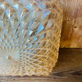 Vintage Chiseled Glass Ceiling Light