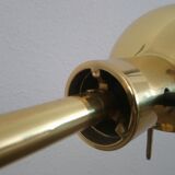 Metalarte lamp in 80s gold metal