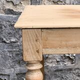 Raw wood farm table 1920