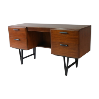 Bureau vintage en teck 1960 's