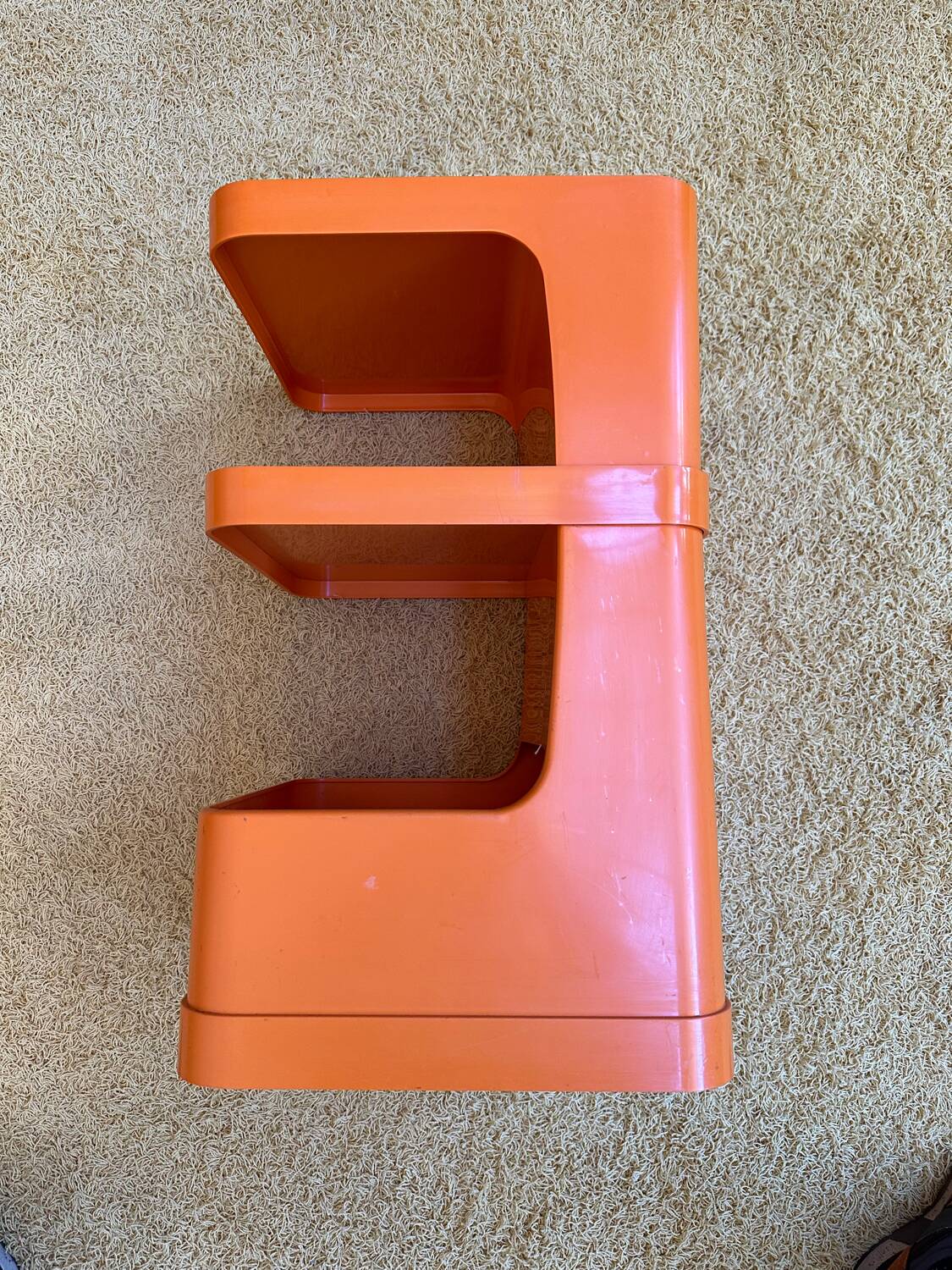 Prisunic Flair model plastic bedside table