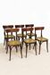 Set of 6 dining chairs, Thonet style, 1960s, Czechoslovakia