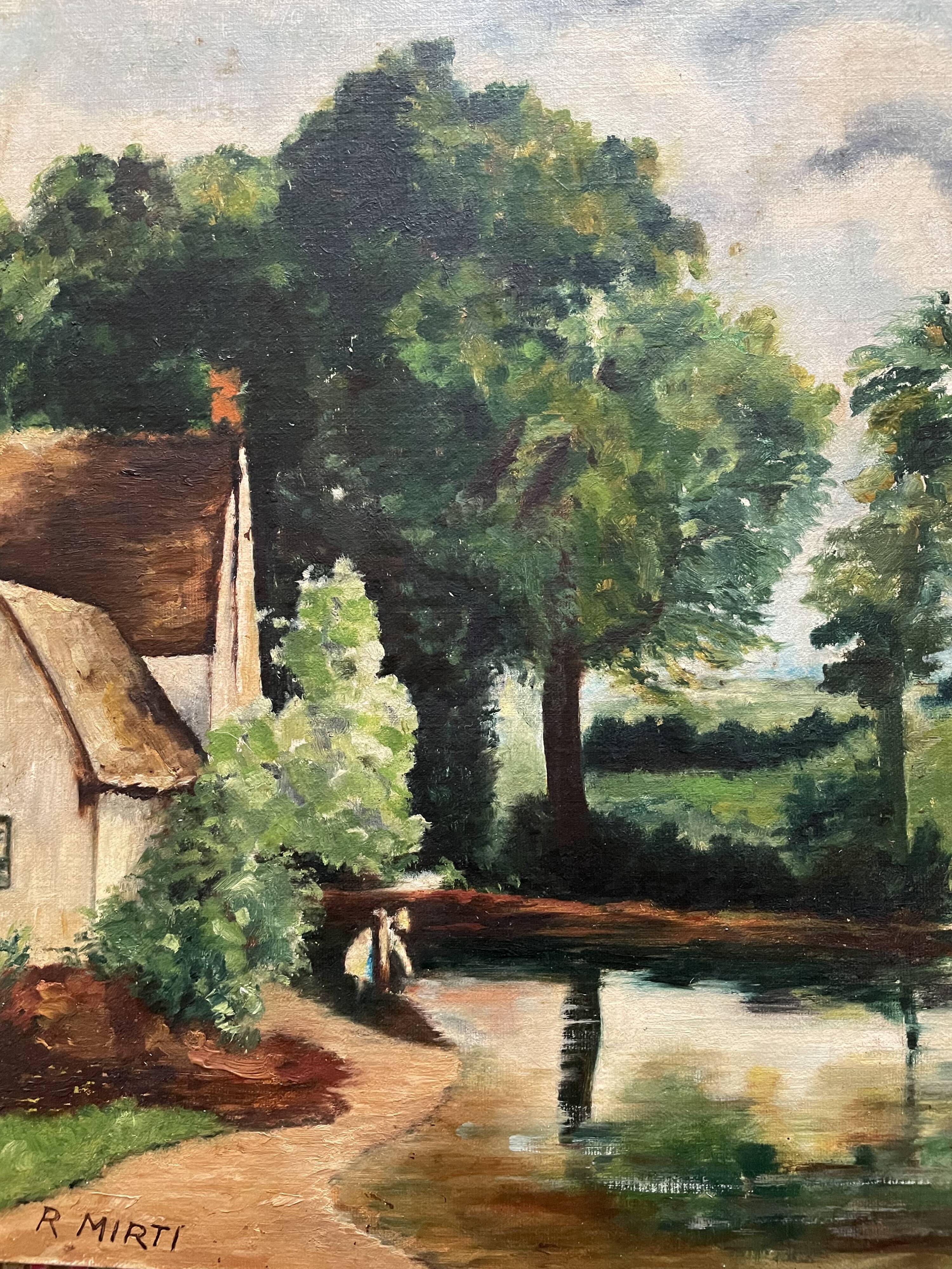 Ancient landscape painting