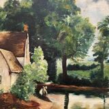 Ancient landscape painting