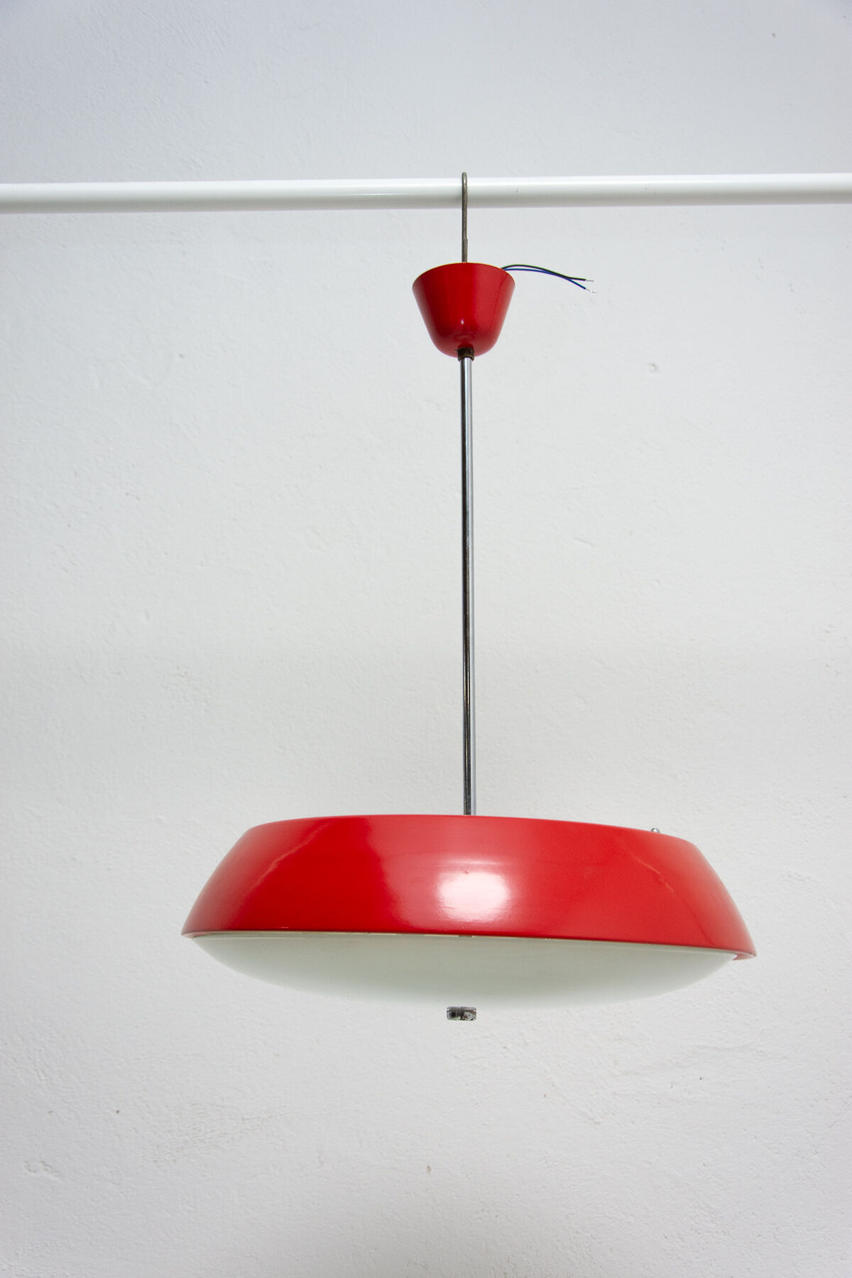 mid century space-age pendant lamp by josef hurka, czechoslovakia, 1960´s