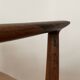 Danish Palisander Armchair Office Chair 1950s