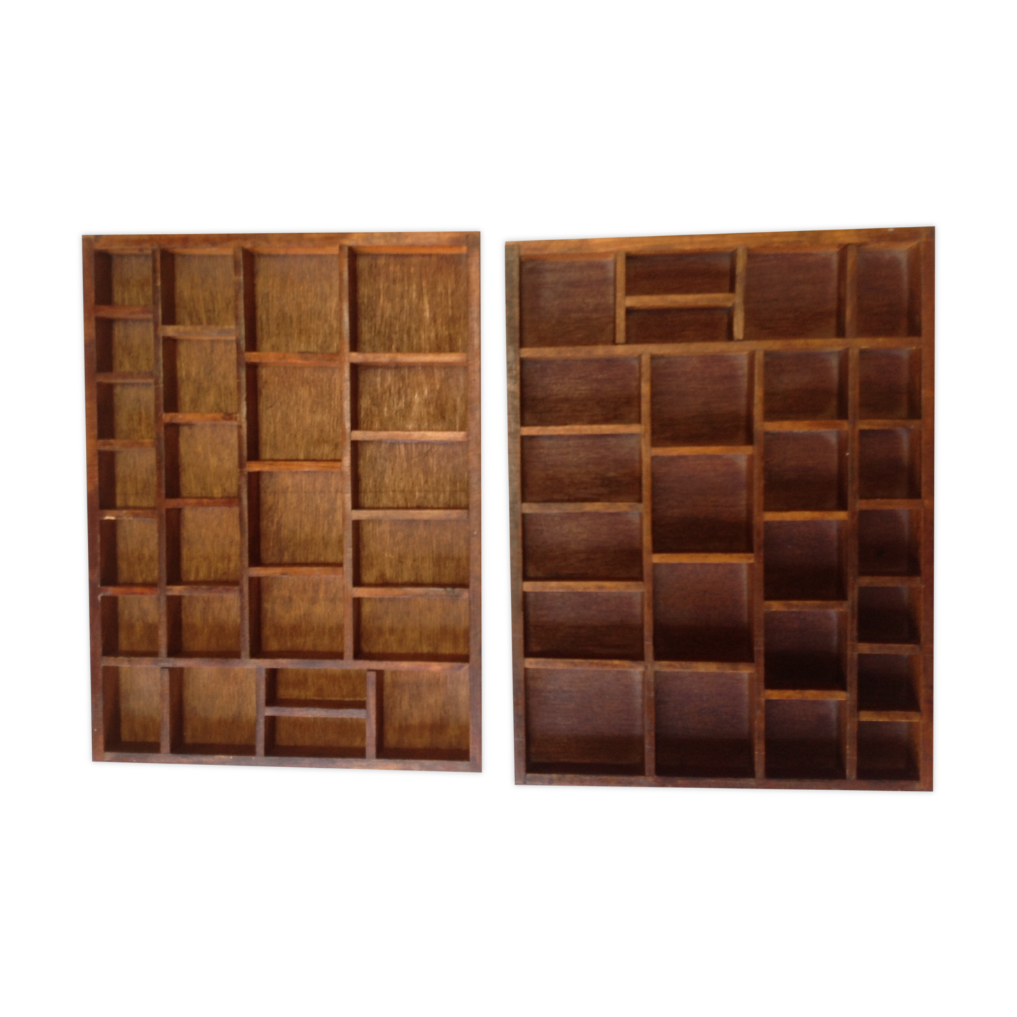 Lot of 2 printing bins