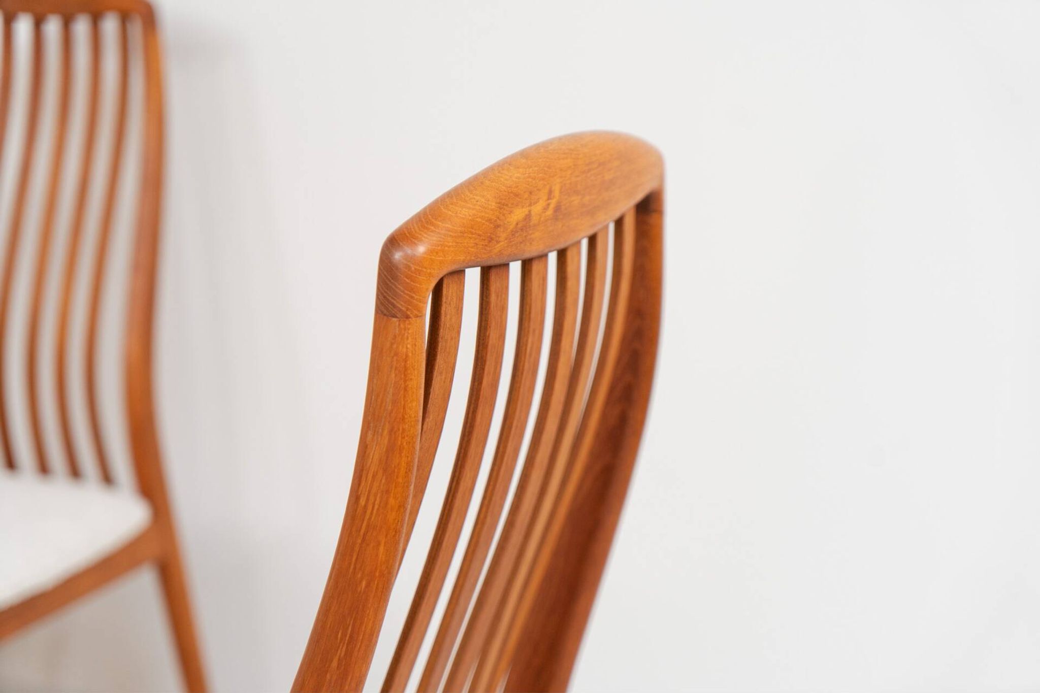 Set of 10 dining chairs by Kai Kristiansen for Schou Andersen (Denmark