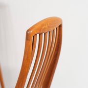 Set of 10 dining chairs by Kai Kristiansen for Schou Andersen (Denmark