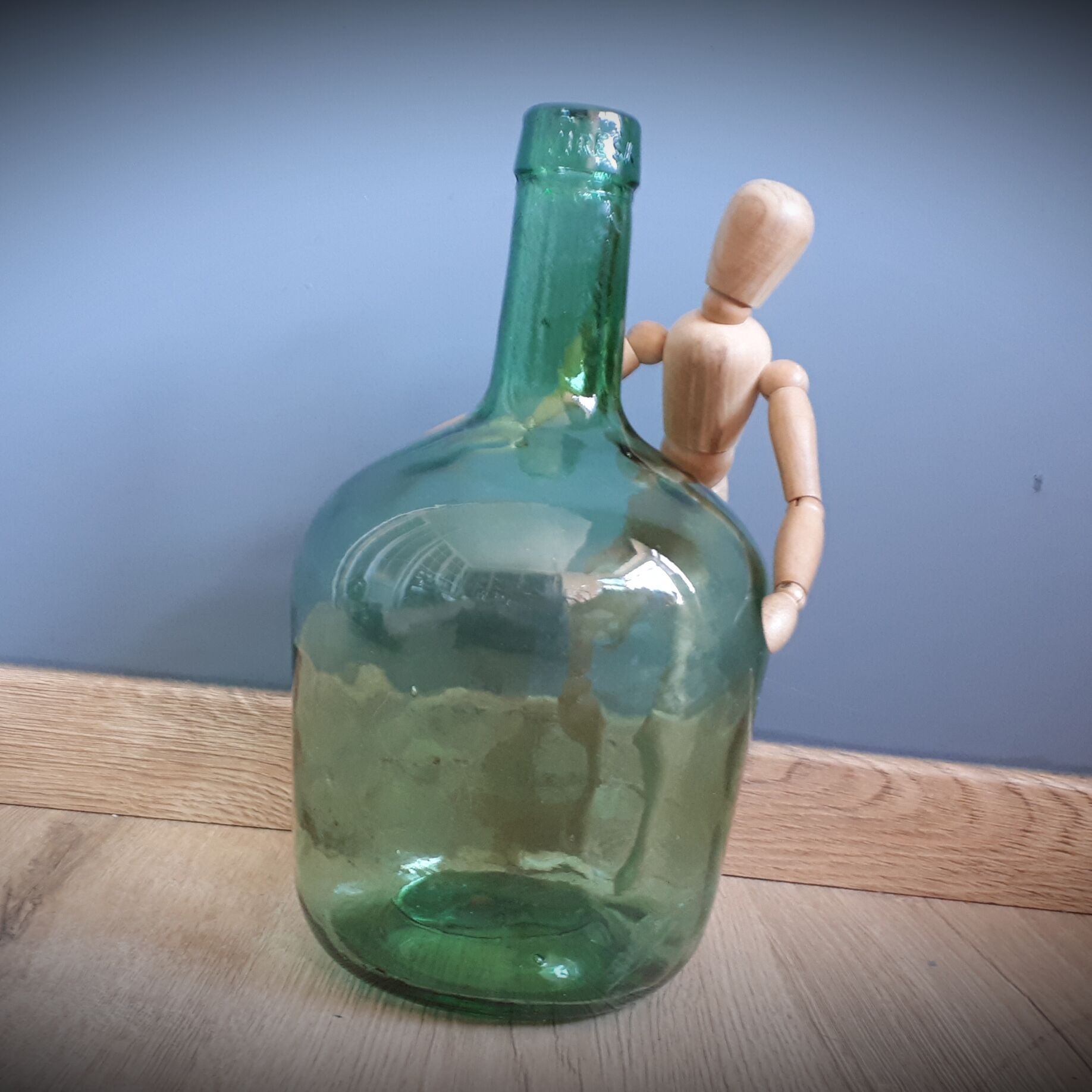Demijohn 5L dark green