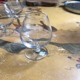 Set of 4 new Lorraine Crystal glasses