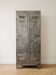 Armoire casier style industriel en métal patiné