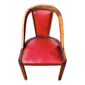 Fauteuil gondole Art Déco
