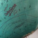 Terrestrial tripod globe dry map 1969